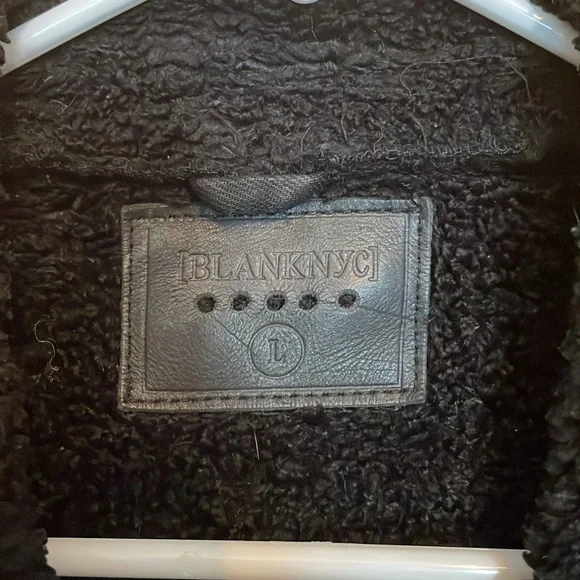 BLANKNYC faux fur and leather jacket - Picture 4 of 5